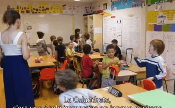 Une école maternelle à Pessac, bilingue dès le plus jeune âge