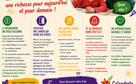 Apprendre l’occitan : une richesse pour aujourd’hui et pour demain